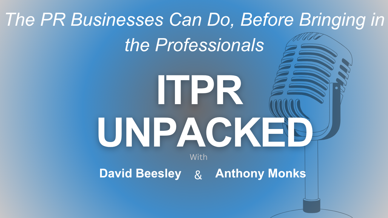 The PR businesses can do, before bringing in the professionals